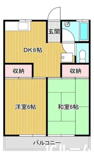 ハイツつかだ【103号室】の間取り