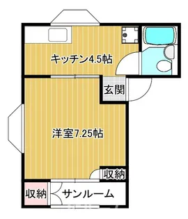 新潟県柏崎市宮場町【アパート】の間取り