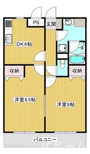 新潟県柏崎市剣野町【アパート】の間取り