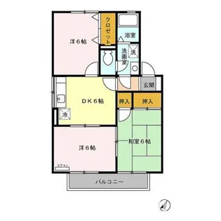 フォーシーズンA【2階】の間取り