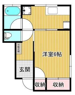 新潟県柏崎市豊町【アパート】の間取り