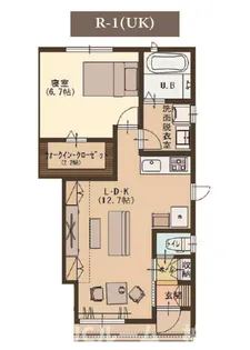 新潟県柏崎市安政町【アパート】の間取り