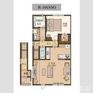 新潟県柏崎市安政町【アパート】の間取り