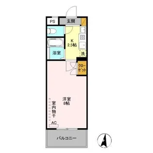 エクセレントコート B棟【2階】の間取り