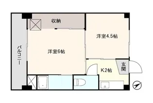 アシスト上越マンションⅡ【1階】の間取り