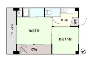 アシスト上越マンションⅡ【1階】の間取り