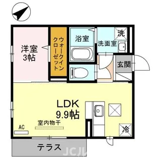 KD-Ⅱ【1階】の間取り