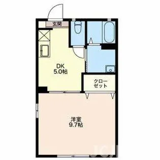 パストラル新光町Ⅲ【3203号室】の間取り