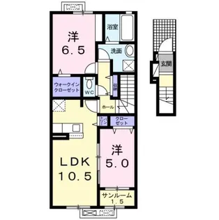 グラン ソフィア【2階】の間取り