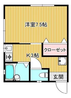 レスト鴨島【201号室】の間取り
