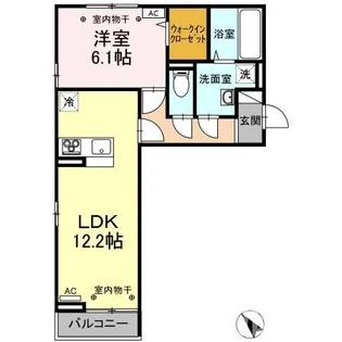 EISEN Ⅱ【2階】の間取り