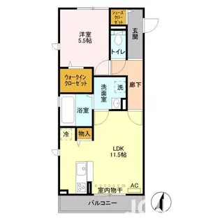 アヴニール シャトー【3階】の間取り