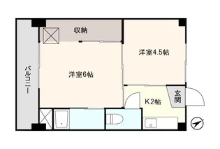 アシスト上越マンションⅠ【2階】の間取り