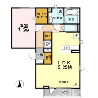 グランリーオ Ⅰ【3階】の間取り