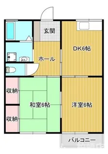 コーポナカムラ【2階】の間取り