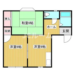 リバティ21 C【2階】の間取り