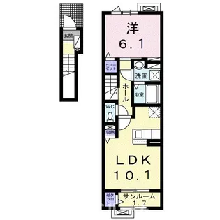 グランマーレ【2階】の間取り