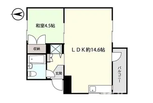 アシスト上越マンション3【403号室】の間取り