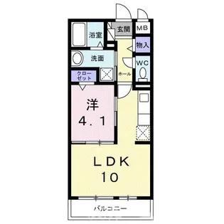 ラフォーレ【3階】の間取り