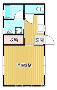 メルティ【206号室】の間取り