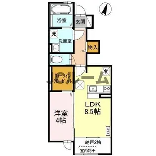 エスポワール【1階】の間取り