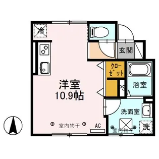 セレーノ ビオラ【1階】の間取り