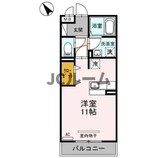 エル・スリー石橋【1階】の間取り