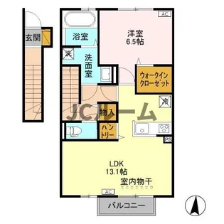 レガーロ潟町【2階】の間取り