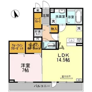 Carrera【3階】の間取り