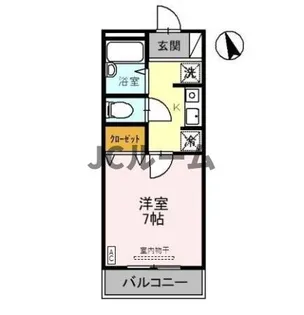 ヒルズ21【210号室】の間取り