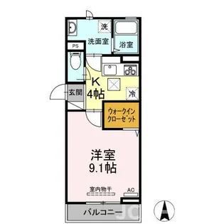 Primavera【1階】の間取り