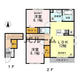 葵A【2階】の間取り