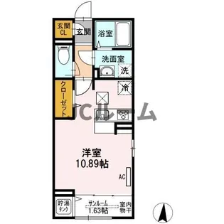 レイクサイド【1階】の間取り