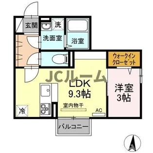 ファースト・ハイツ八幡【2階】の間取り