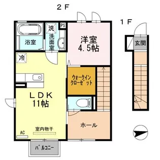 なでしこ【2階】の間取り