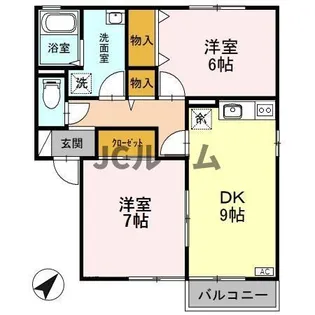 ロイヤルタウン寺町壱番館【1階】の間取り