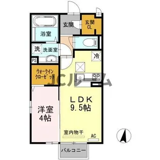 ソルフェージュ【1階】の間取り