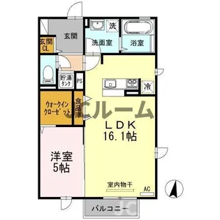 バムセプレイスⅡ 【2階】の間取り