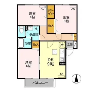 ロイヤルファイン【103号室】の間取り