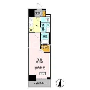 エスペランサ【3階】の間取り