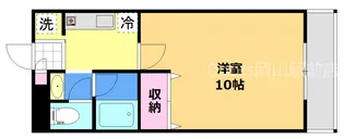 ピュアベルデ奥田本町【103号室】の間取り