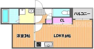 REGALEST 三波【1階】の間取り
