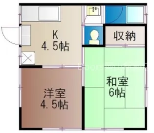 南輝コーポ 東棟【201号室】の間取り