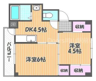 2Kの間取り画像