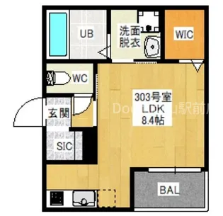 REGALEST TOMITA【3階】の間取り