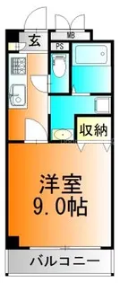 ルミナスライフ【403号室】の間取り