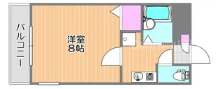グランビア学南町【3階】の間取り