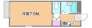 ハイム学南【203号室】の間取り