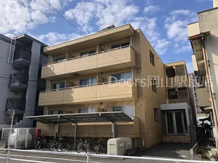 岡山県岡山市北区奥田西町【マンション】の外観