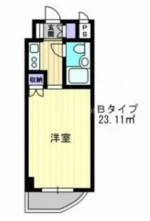 岡山県岡山市北区京町【マンション】の間取り